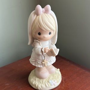 Precious moments first communion girl